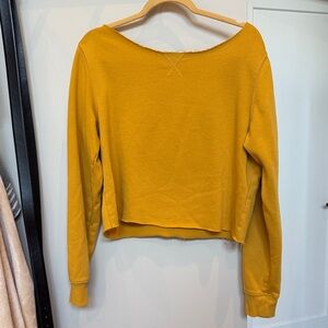 Mustard Yellow Long Sleeve Top